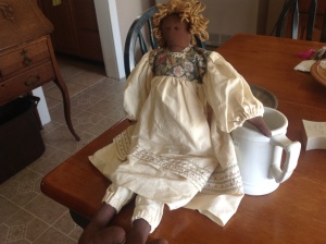 Prim handmade doll